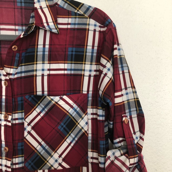 Plaid long dress - Picture 2 of 3